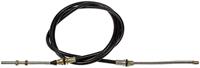 parking brake cable, 230,51 cm, rear right
