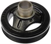 Harmonic Balancer, Nodular Iron, Black, Chrysler, Dodge, Jeep, 5.7L Hemi