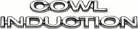 "Cowl Induction" Hood Emblem Set