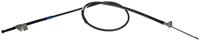 parking brake cable, 162,31 cm, rear right