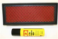 High Performance, Stock Replacement Airfilter Vortex ( 295x103mm )