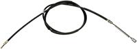 parking brake cable, 267,49 cm, rear right