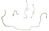 Brake Lines, Front, Stainless Steel