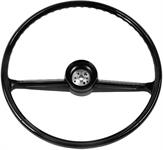 Steering Wheel,Black,60-66