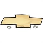 1994-04 Chevy Pickup. Blazer, Suburban, Tahoe	 Bow Tie Grill Emblem	 w/Hardware	 Gold	 GM Licensed