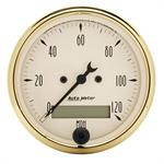 Speedometer 80mm 0-120mph Golden Oldies Electronic