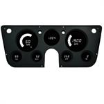 LED Digital Replacement Gauge Panel (67-72 Chevy) Direct Replacement Gauge Cluster, LED Color: White