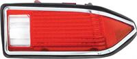 Tail Light Lens With Back-Up Lens, RH