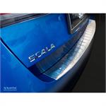 RVS Achterbumperprotector passend voor Skoda Scala 2019-2024 & Facelift 2024- 'Ribs'