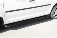 fotsteg / sidesteps, svarta, ANTI-SLIP - Fiat Doblo 2011-2014