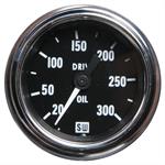 Drive oil pressure, 52.4mm, 20-300 psi, mechanical