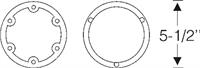 Fog light gasket