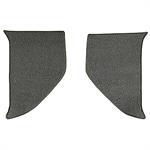 1960-63 Chevrolet/GMC Truck	 Carpet Kick Panel Inserts	 w/o Cardboard Backing	 Loop	 Gunmetal Gray