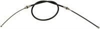 parking brake cable, 132,18 cm, rear right