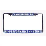 License Frame, High Performace By Yenko