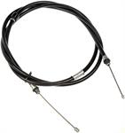 parking brake cable, 287,81 cm, rear right