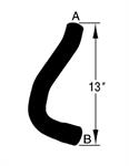 Curved Radiator Hose