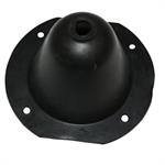 Shifter Boot, Round, Rubber, Black, T-90 Transmission
