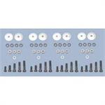 Chevy Control Arm Bolt Kit, Upper & Lower, 1955-1957