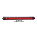 Taillight Bar, Third Brake Light, LED, Red, Adjustable Pedal Mount