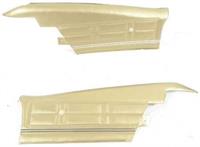 1967 IMPALA / SS 2 DOOR COUPE GOLD PRE-ASSEMBLED REAR PANELS