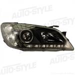 Set Koplampen in DRL-Look passend voor Lexus IS300 1998-2005 - Zwart