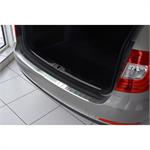 RVS Achterbumperprotector passend voor Skoda Superb Combi 2013-2015 'Ribs'