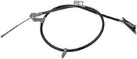parking brake cable, 161,70 cm, rear right