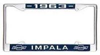 License Plate Frame,Impala,63