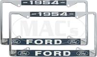 License Plate Frame/ 1954 Ford