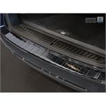 Zwart RVS Achterbumperprotector BMW 5-Serie G31 Touring 2016- 'Ribs'