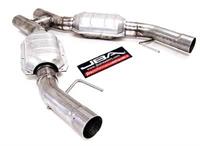 LONG & MID HEADERS 05 MUSTANG GT H-PIPE W/CATS