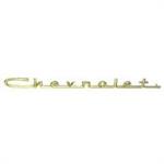 emblem "Chevrolet", guld