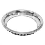 Wheel Trim Ring, Snap-On, 14", Dia, Polished, Stainless Steel