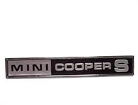 emblem bagagelucka "Mini Cooper S"