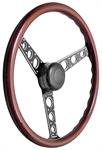 Steering Wheel Kit, 1959-68 GM, Autocross II, Plain Cap, Wood