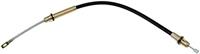 parking brake cable, 51,49 cm, rear left and rear right