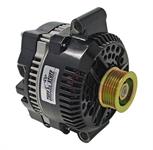 alternator / generator, 200A, 12 volt, Black powdercoated