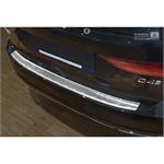 RVS Achterbumperprotector passend voor Volvo V90 9/2016- 'Ribs'