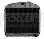 Chevy 6cyl Radiator, A/T,49-54