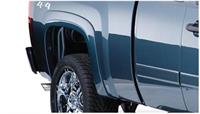 Fender Flares, OE Style, Rear,  Black, Dura-Flex Thermoplastic, Chevy, Pair