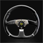 STEERING WHEEL CROMO WITH 3 STEEL SPOKES SUPPLIED WITH HORN BUTTON