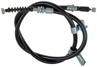 parking brake cable, 139,70 cm, rear right