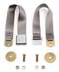 Seat Belt,Front,Silver,55-72