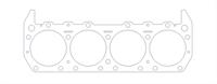 head gasket, 114.81 mm (4.520") bore, 1.63 mm thick
