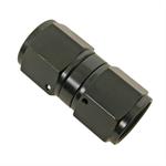 Fitting, Coupler, Straight, Female AN10 to Female AN10, Aluminum, Black