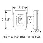 Grommet, brake & clutch pedal