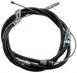 parking brake cable, 263,40 cm, rear right