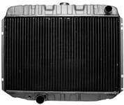 kylare 1968-70 Mustang V8/390-428 With Manual Trans 3 Row Copper/Brass Radiator