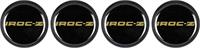 IROC-Z Style Wheel Center Cap Emblem Gold Set of 4
